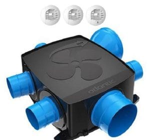 Kit piles Hygrocosy VMC hygroréglable 6 sanitaires (3 bouches)