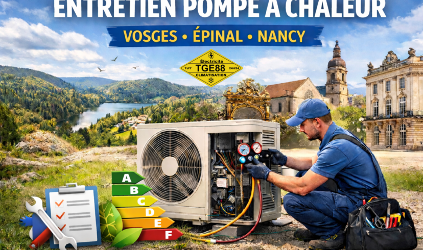 Entretenir sa pompe à chaleur obligatoire dans les Vosges (Épinal, Nancy)